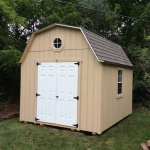 Muskego WI 10x12 Barn with octagon window